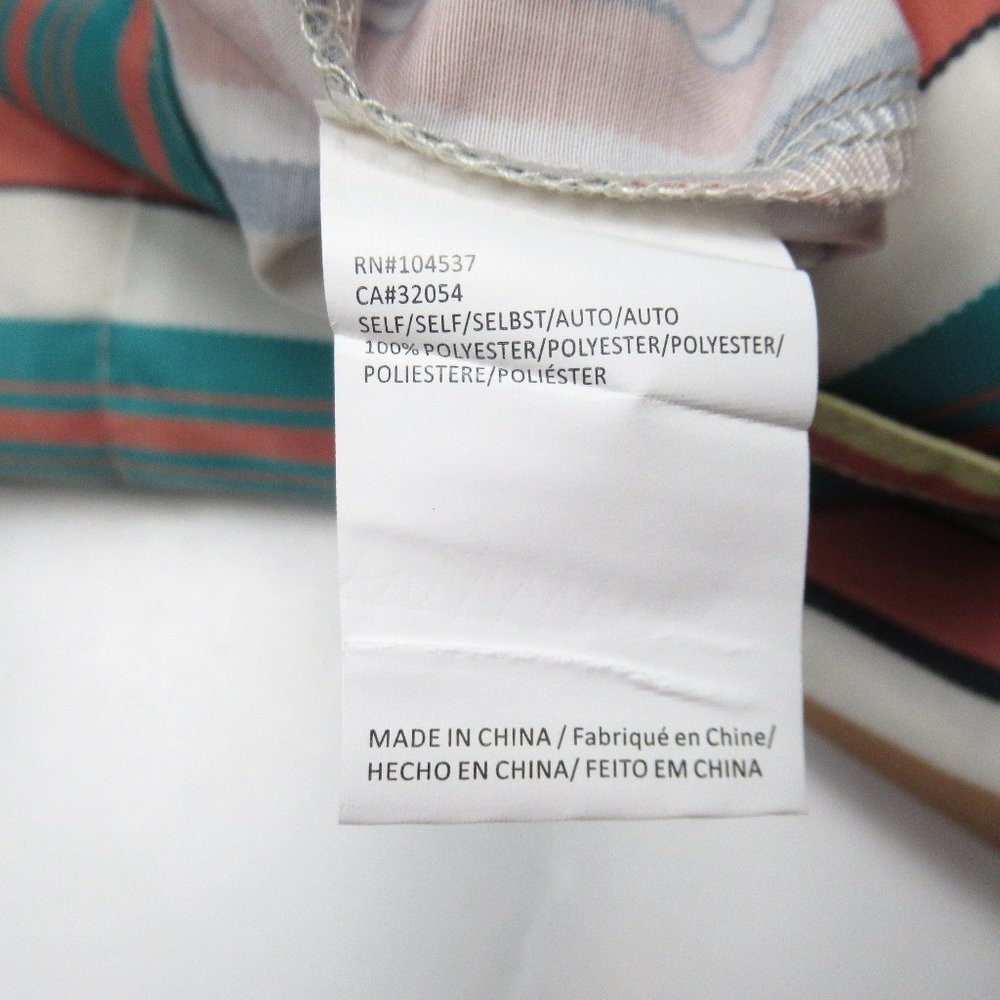 Anthropologie Tiny Camelia Pants Red Pinstripe Motif - Size 2 - Picture 10 of 12